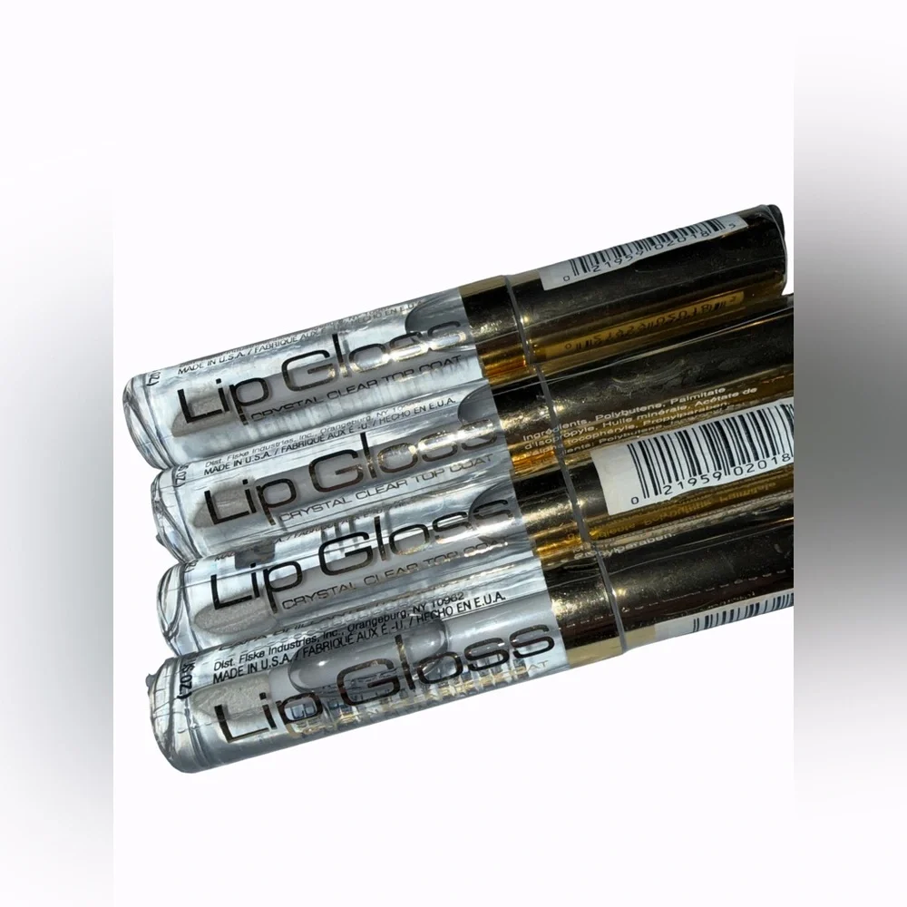 Clear Lip Gloss Bundle Set of 4 Brand New & Sealed FREE SHIPPING 🚀👄